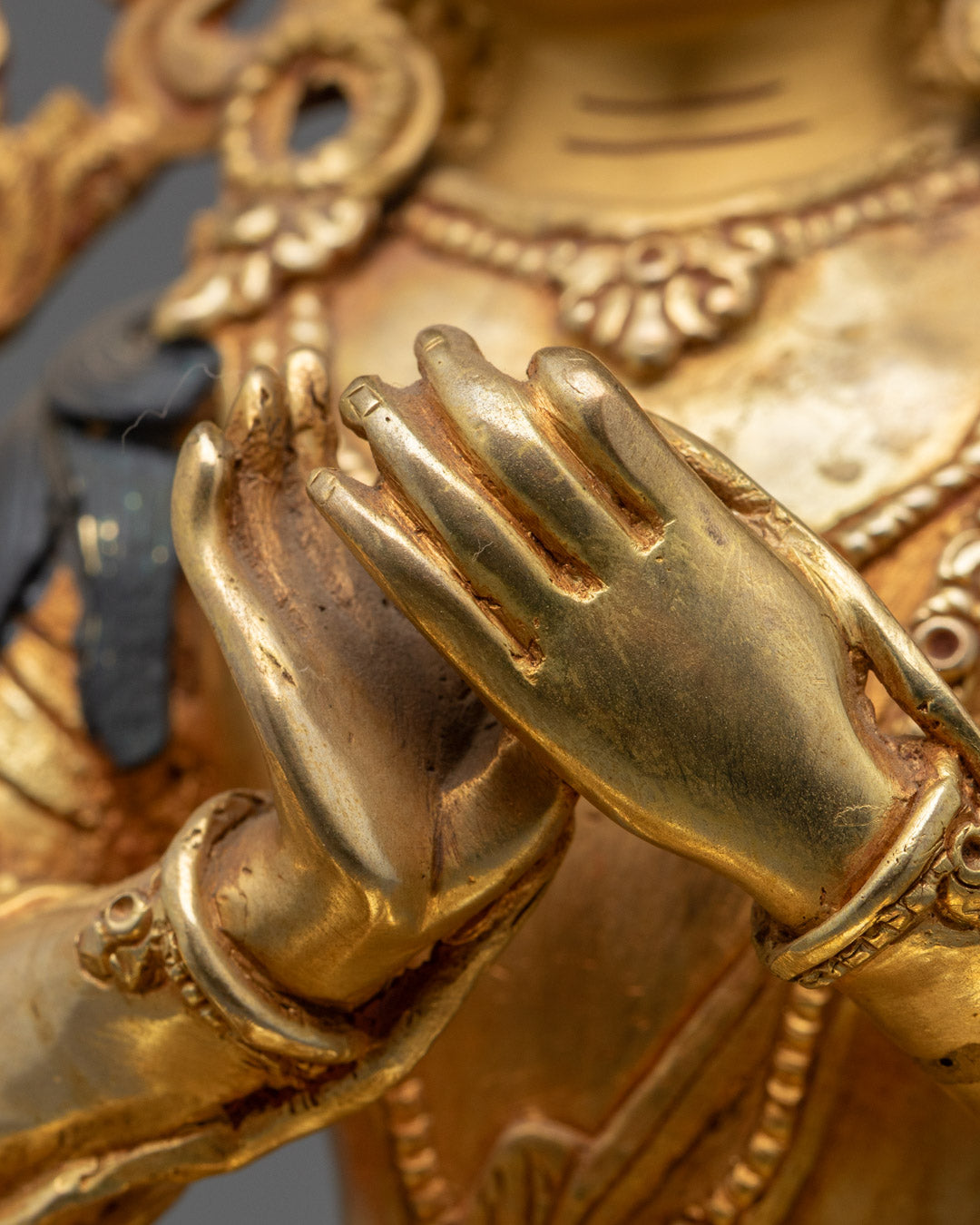 Authentic Bodhisattva Manjushri Statue | Tibetan Buddhist Figure