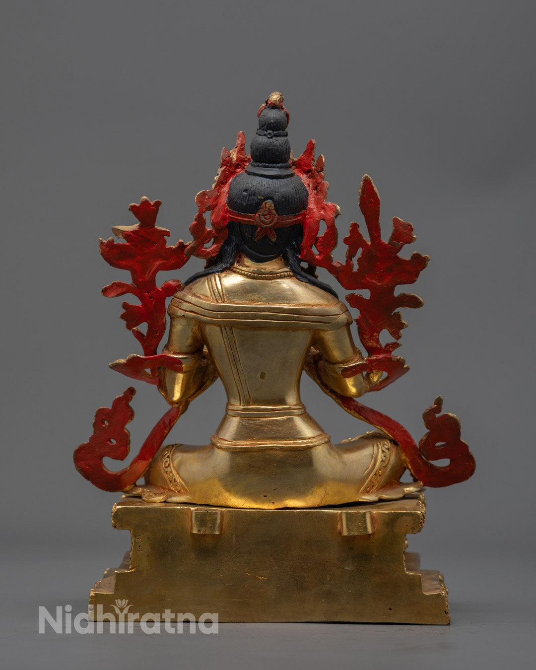 Authentic Bodhisattva Manjushri Statue | Tibetan Buddhist Figure