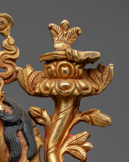 Authentic Bodhisattva Manjushri Statue | Tibetan Buddhist Figure