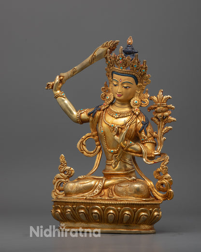 Shop Our Manjushri Statue with Sword of Wisdom