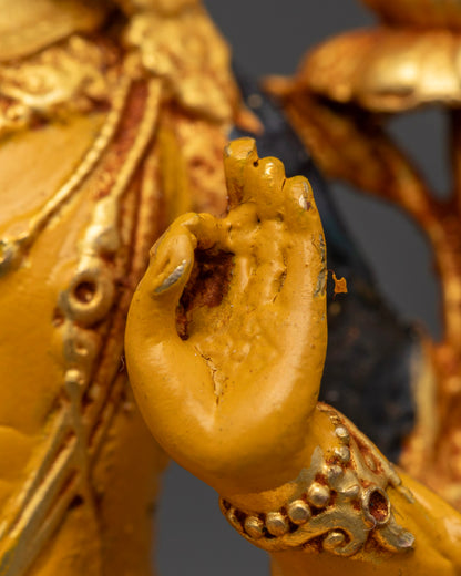 Tibetan Bodhisattva Manjushri Statue | Symbol of Wisdom