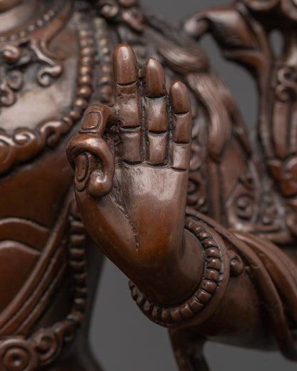 Manjushri Statue for Sale | Handmade Buddhist Wisdom Deity Art