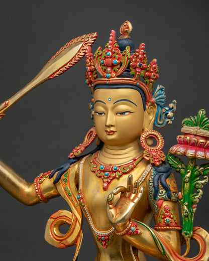 Manjushri Statue