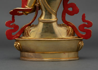 Manjushri Statue | Handcrafted Spiritual Home Altar Decor