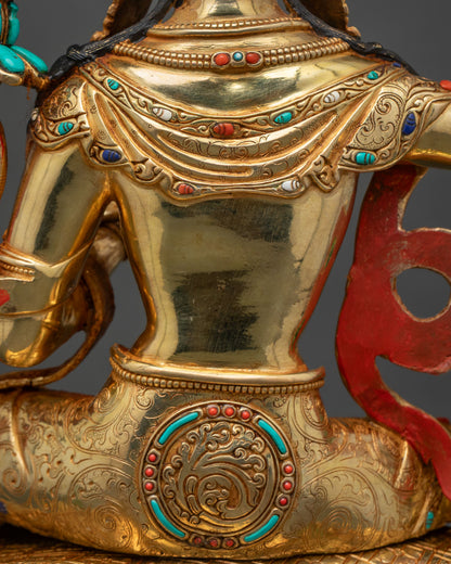 Simhanada Manjushri Statue | Bodhisattva of Transcendent Wisdom