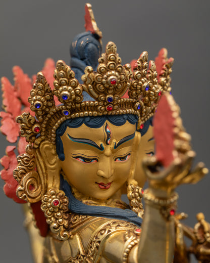 Namgyalma Statue for Longevity | Handmade Ushnishavijaya Figurine