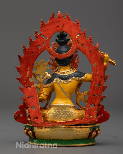 Tibetan Bodhisattva Manjushri Statue | Symbol of Wisdom