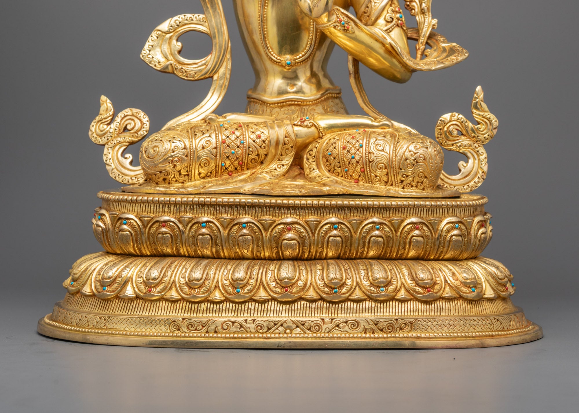 Nepalese Manjushri Statue | Sacred Bodhisattva of Wisdom