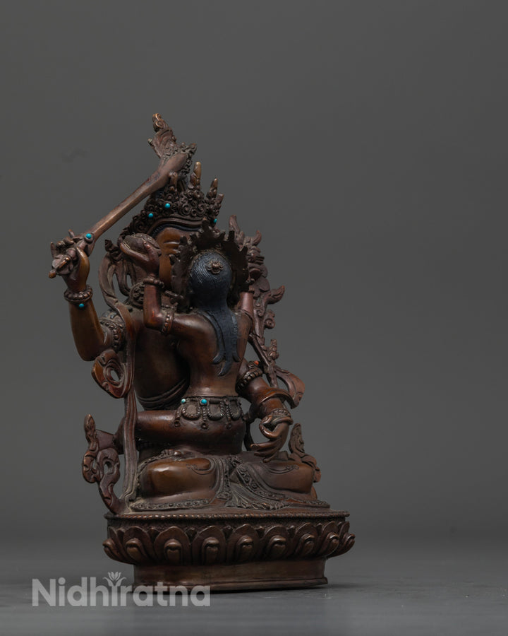 Manjushri Statue: The Bodhisattva of Wisdom & Intellect