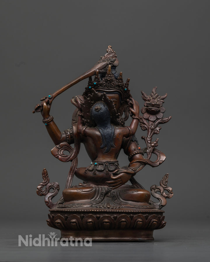 Manjushri Statue: The Bodhisattva of Wisdom & Intellect