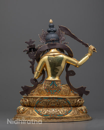 Manjushri Statue | Tibetan Bodhisattva Of Wisdom