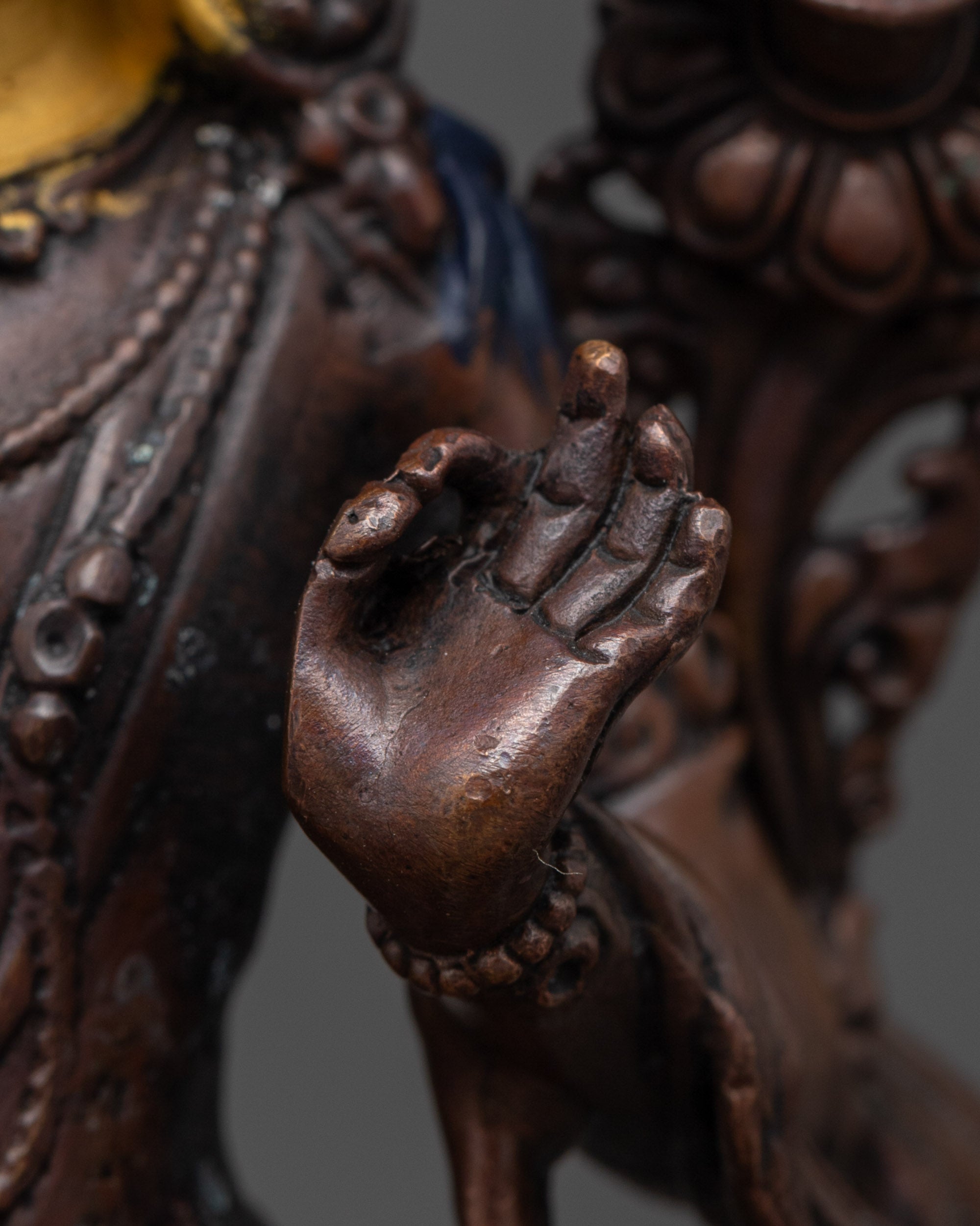 Affordable Machine-Crafted Manjushri Statue | Wisdom Bodhisattva Idol