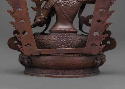 Manjushri Statue | Precision-Crafted Wisdom Deity Sculpture