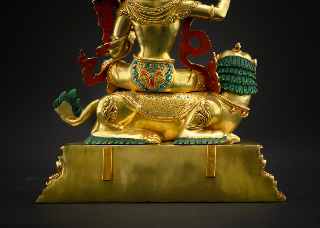 Manjushri Flaming Sword Statue | Manjushri Buddhism