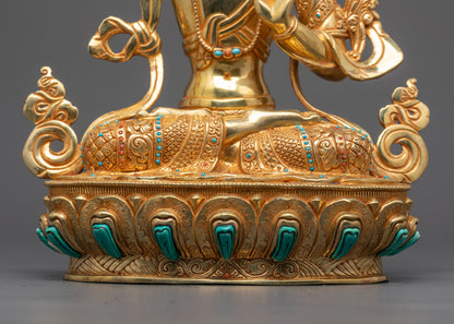 Bodhisattva Manjushri Wenshu Statue | Beacon of Wisdom and Insight