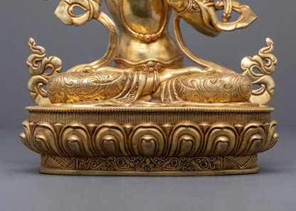 Manjushri Statue for Sale | Handcrafted Tibetan Buddhist