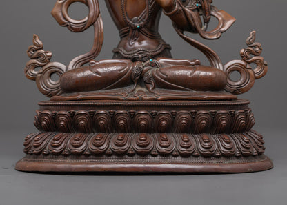 Handcrafted Supreme Manjushri Statue | Wisdom Bodhisattva Statue