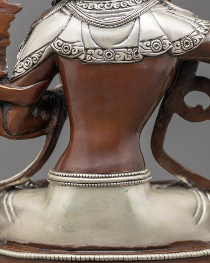 Bodhisattva Manjushri Statue | Finely Detailed Handcrafted Sculpture