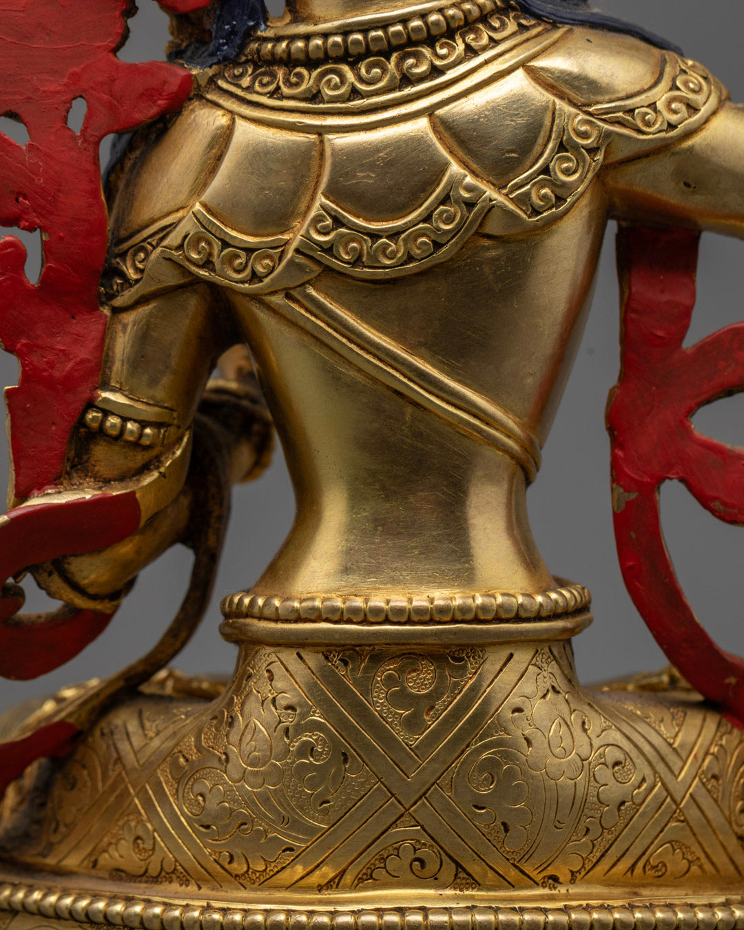 Handmade Manjushri Statue with Sword of Wisdom