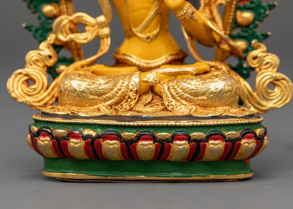 Tibetan Bodhisattva Manjushri Statue | Symbol of Wisdom
