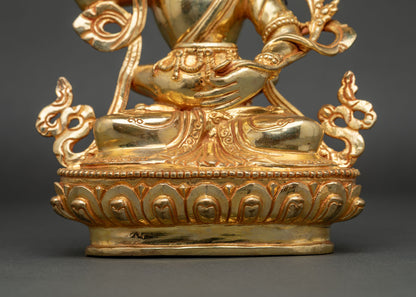 Manjushri Yab-Yum Buddhist Statue | Handcrafted Buddhist Artwork