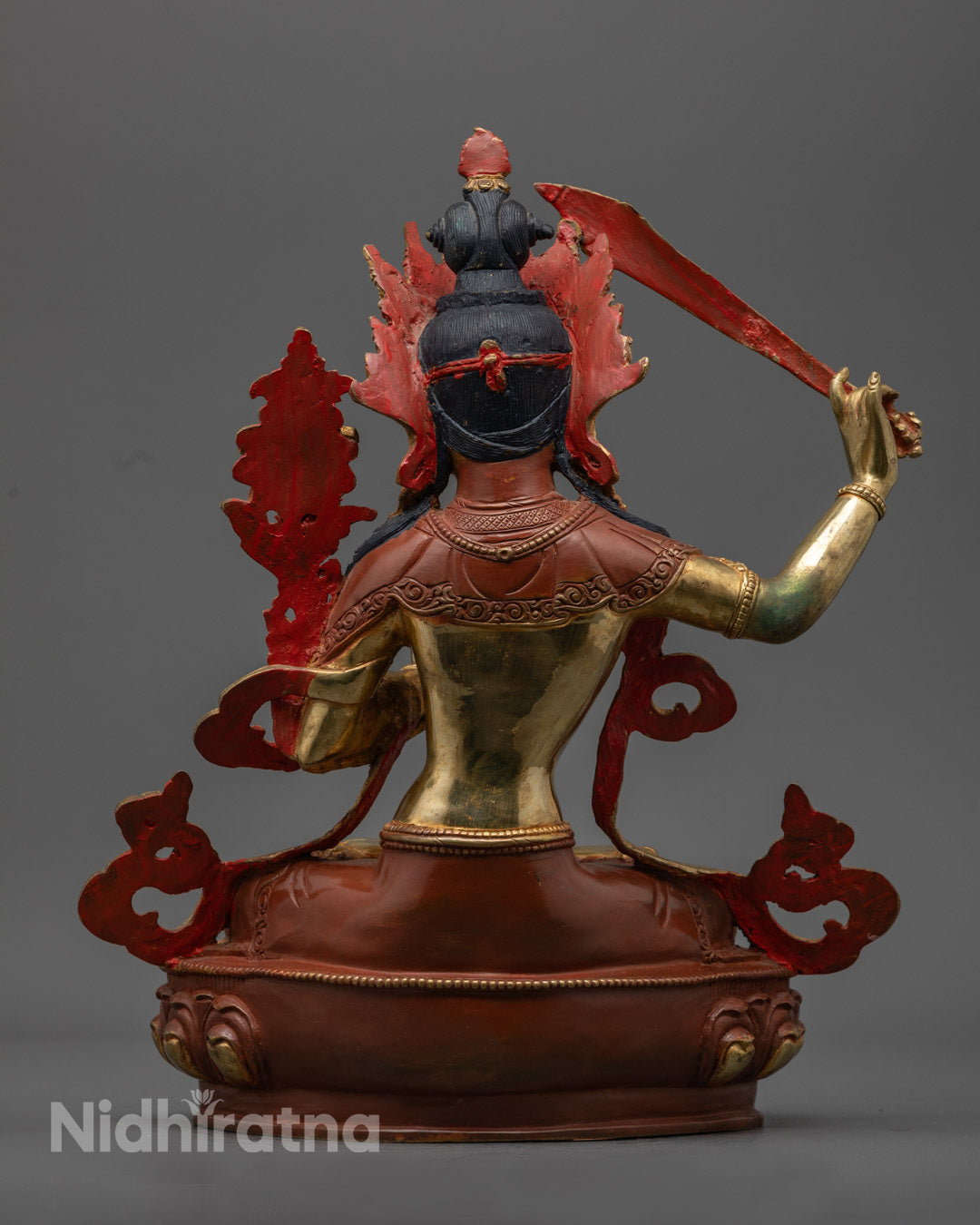 Manjushri Statue | Tibetan Buddhist Icon
