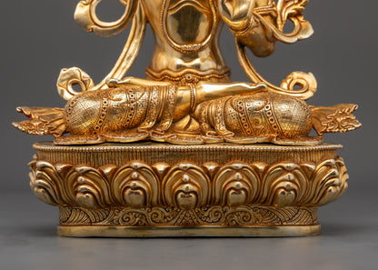 Manjushri Buddhist Statue | Divine Symbol of Wisdom and Enlightenment