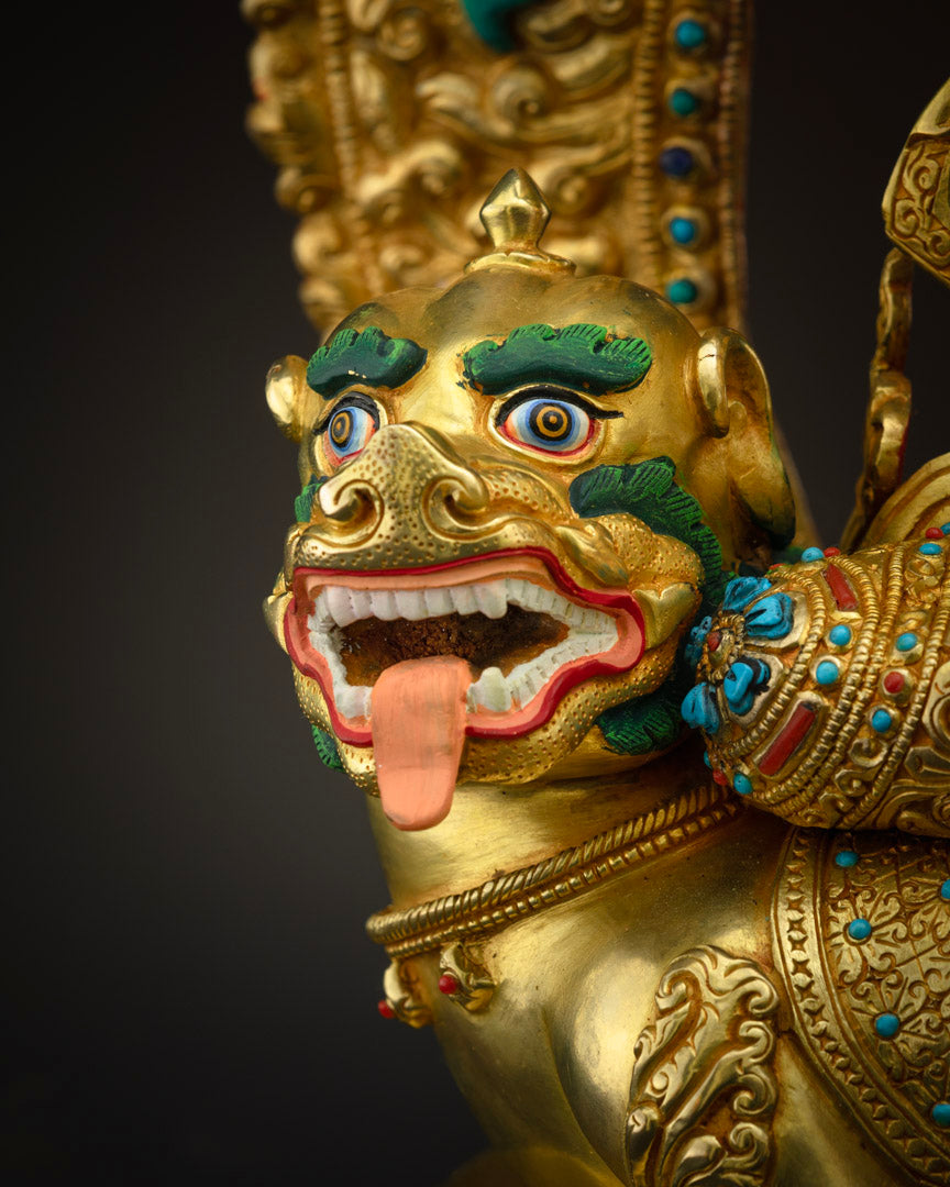 Manjushri Flaming Sword Statue | Manjushri Buddhism