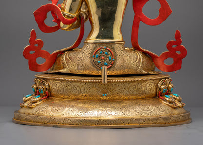 Tibetan Manjushri Statue | Bodhisattva Manjushri Statue