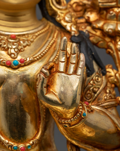 Sacred Manjushri Statue for Sale | Buddhist Wisdom Symbol