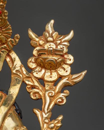 Manjushri Yab-Yum Buddhist Statue | Handcrafted Buddhist Artwork