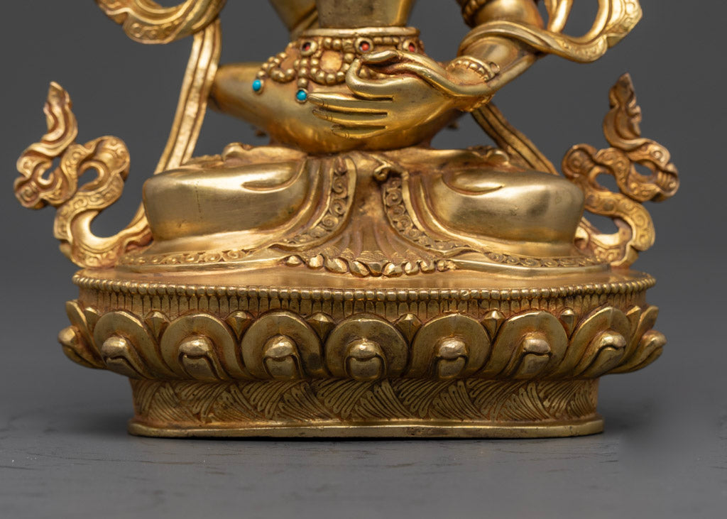 Manjushri Yab Yum Statue | Himalayan Sacred Art