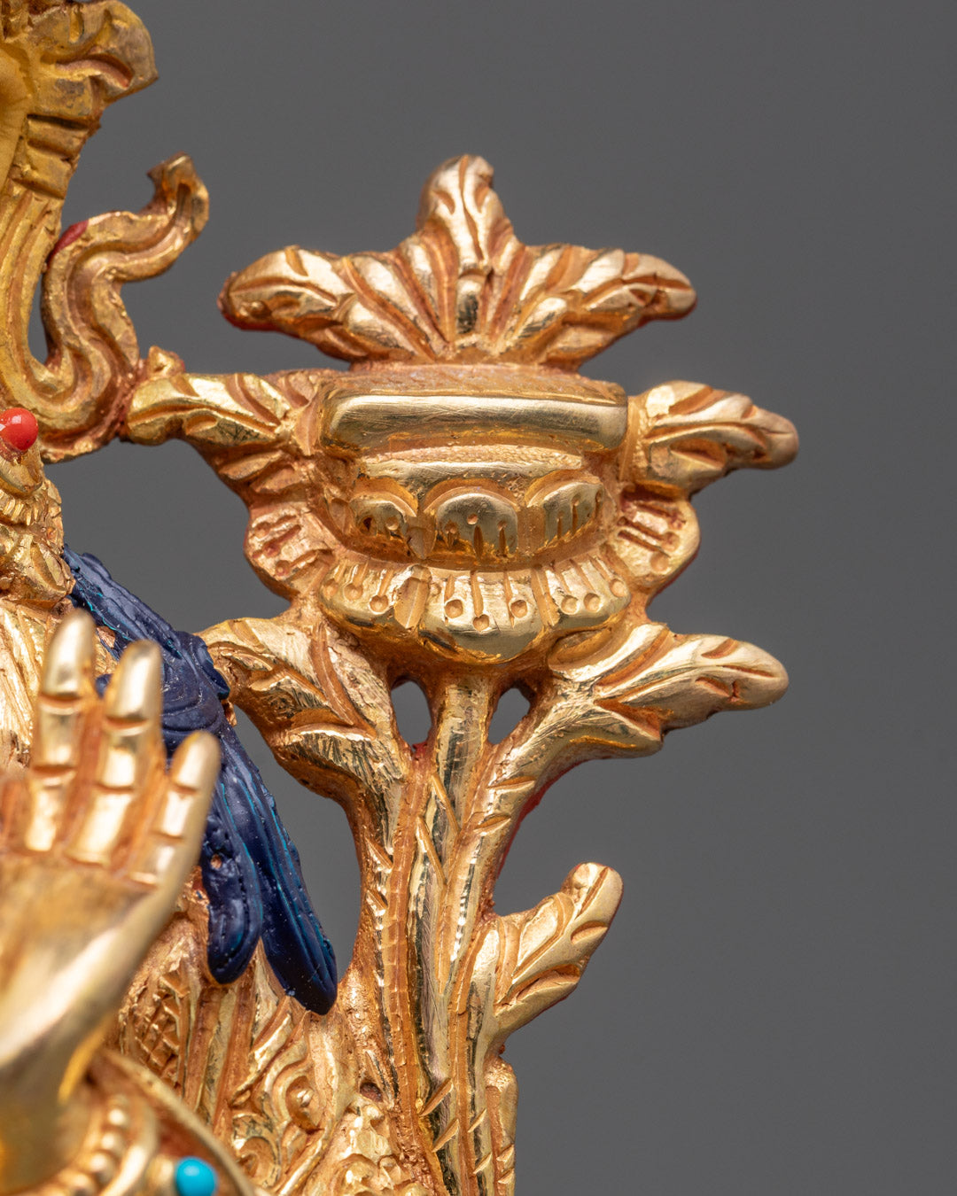 Manjushri Bodhisattva Sculpture | Traditional Tibetan Art