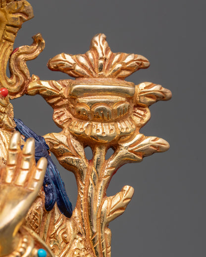 Manjushri Bodhisattva Sculpture | Traditional Tibetan Art