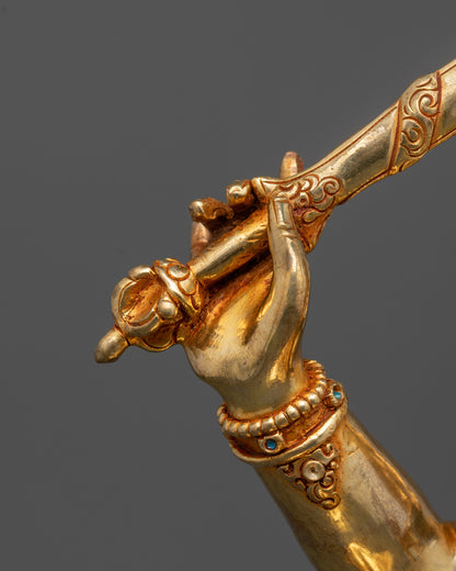 Sacred Manjushri Statue for Sale | Buddhist Wisdom Symbol