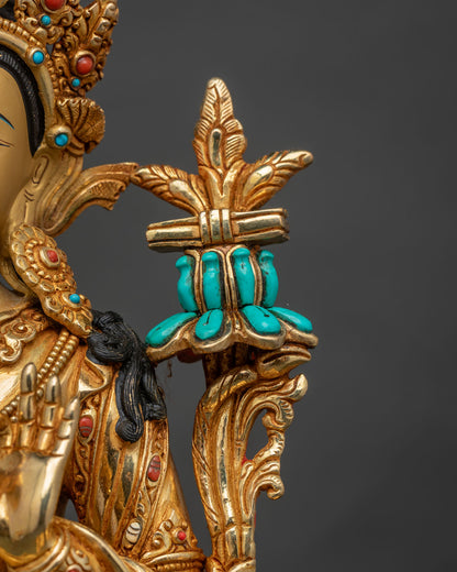 Simhanada Manjushri Statue | Bodhisattva of Transcendent Wisdom