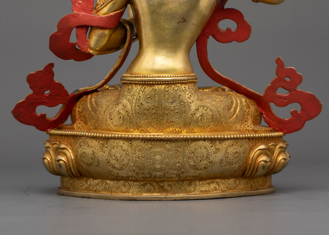 Authentic Manjushri Statue | Enlightenment & Insight Symbol