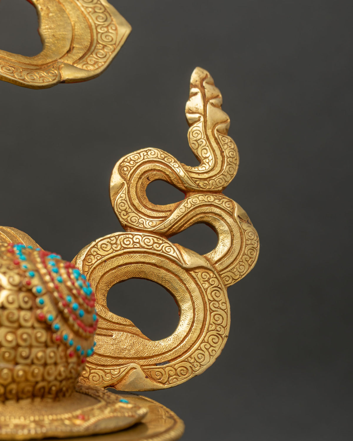 Bodhisattva Manjushri Statue | Life-Sized Buddhist Copper Sculpture