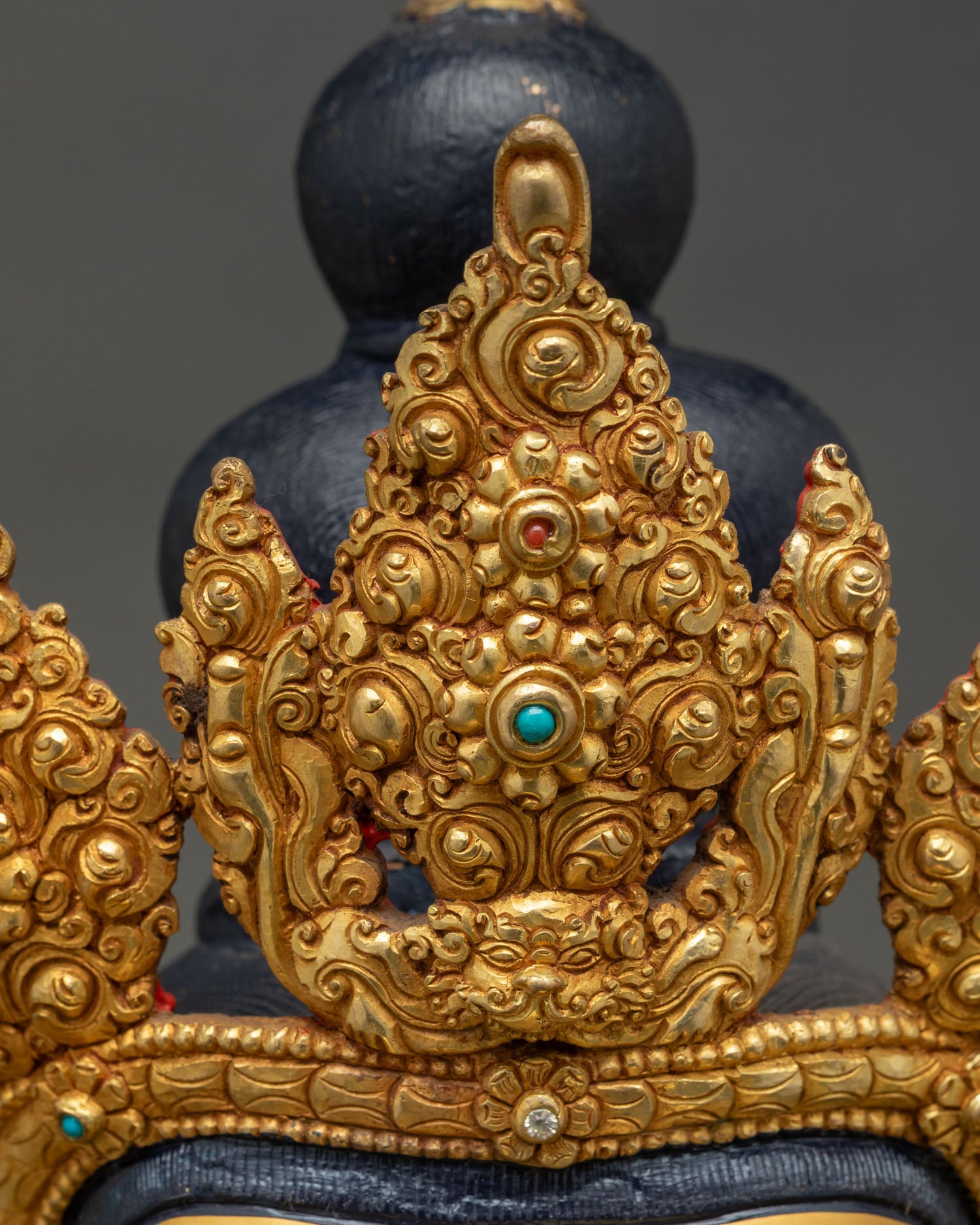 Bodhisattva Manjushri Statue | Life-Sized Buddhist Copper Sculpture