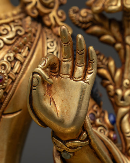 Manjushri Statue – Bodhisattva of Wisdom & Knowledge