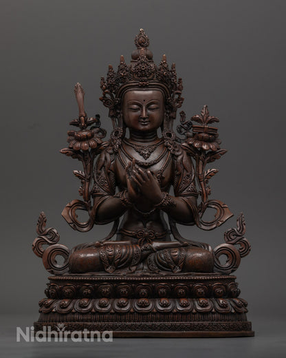 Buddhist Manjushree Statue | Buddha of Wisdom