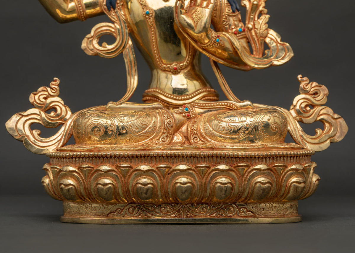 Manjushri Statue | Handcrafted Patan Buddhist Sculpture