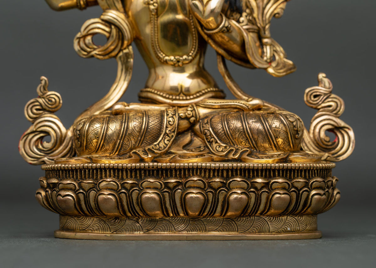 Manjushri Statue | Bodhisattva Deity of Wisdom and Insight
