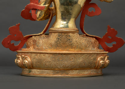 Manjushri Statue | Handcrafted Patan Buddhist Sculpture