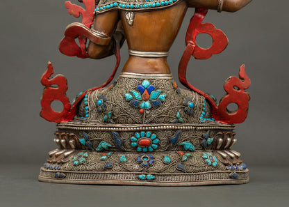 Manjushri (Jampelyang) Statue | Bodhisattva of Wisdom Figurine