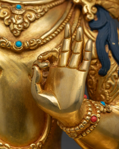 Premium Manjushri Statue | Symbol of Transcendent Wisdom
