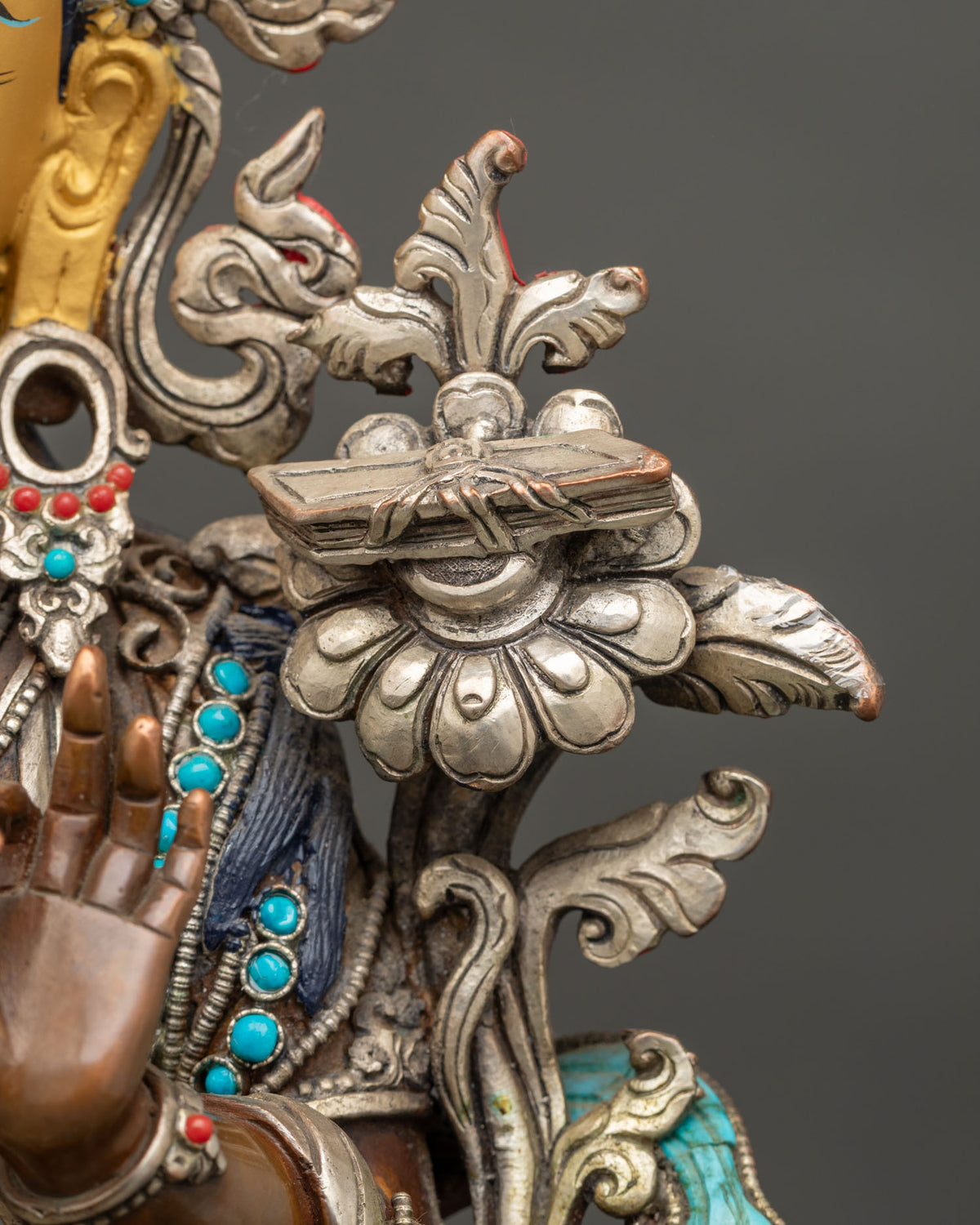 Manjushri (Jampelyang) Statue | Bodhisattva of Wisdom Figurine
