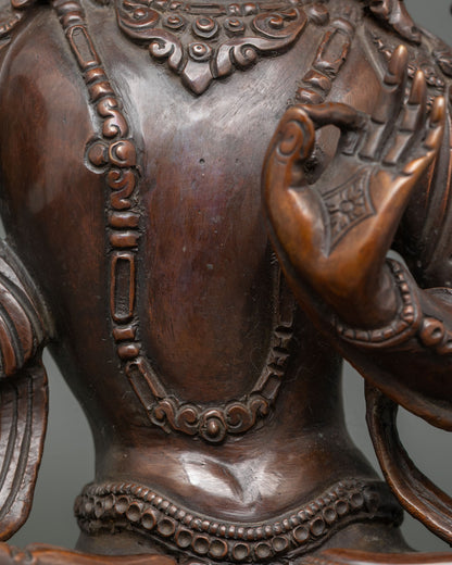 Manjushri Statue | Enlightened Wisdom Sculpture