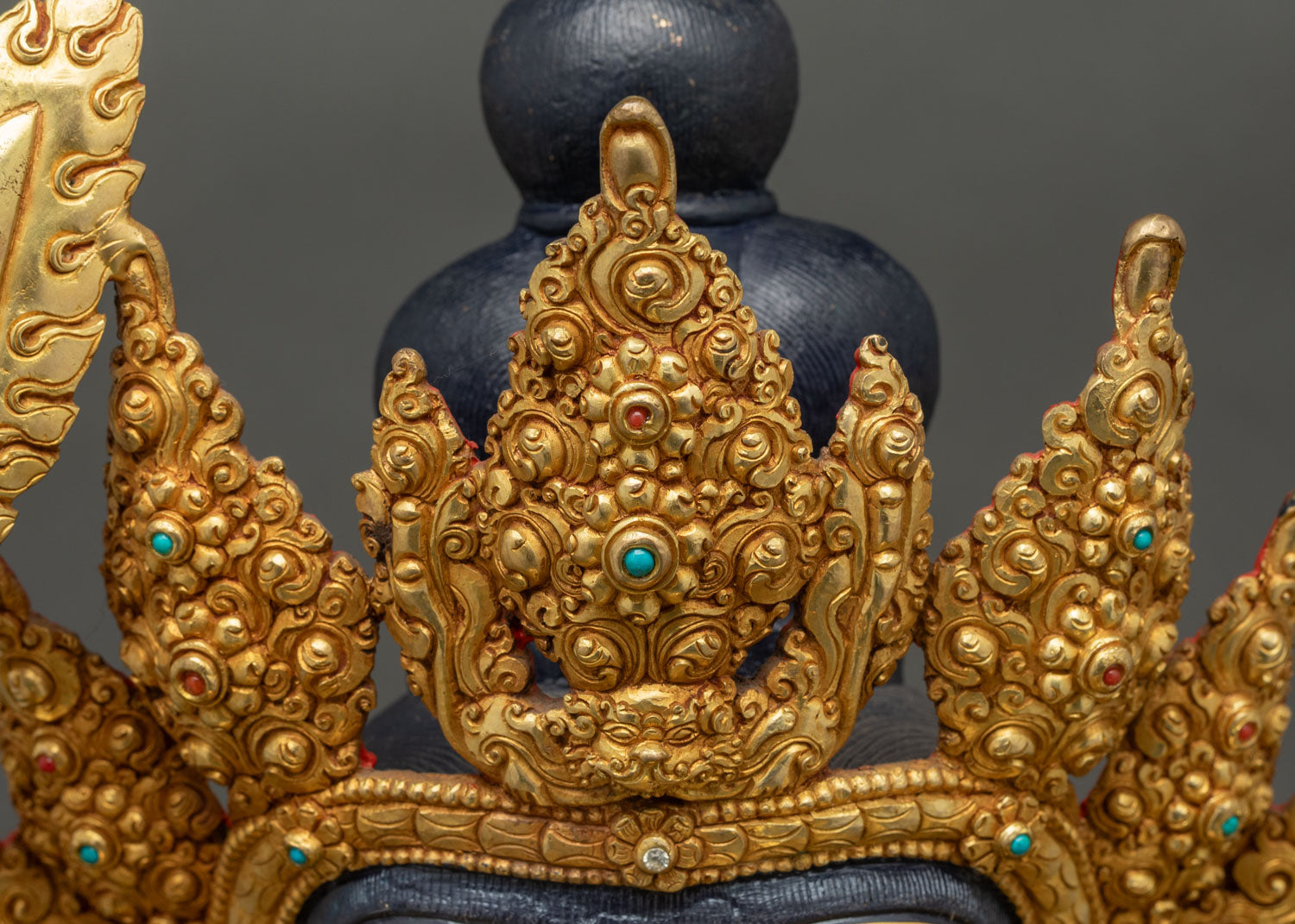 Bodhisattva Manjushri Statue | Life-Sized Buddhist Copper Sculpture
