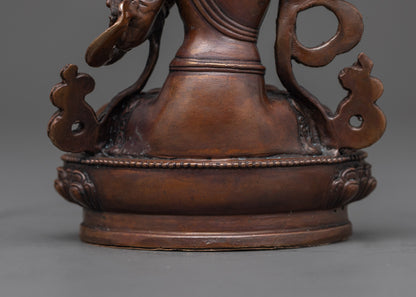 Affordable Machine-Crafted Manjushri Statue | Wisdom Bodhisattva Idol